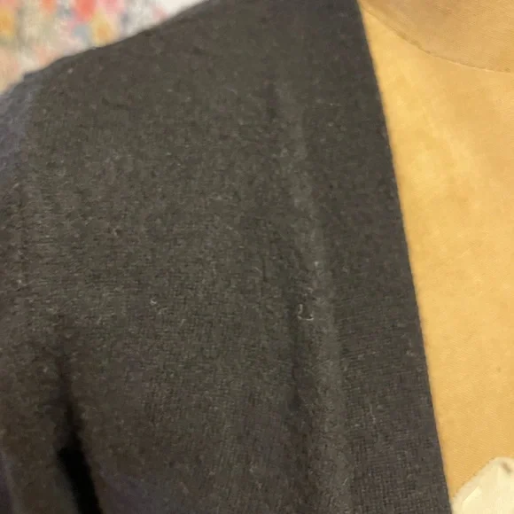 Tahari | Mid-Thigh Length Open Front Cardigan - Picture 6 of 7